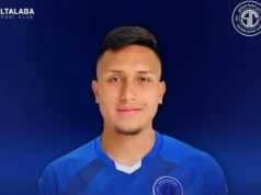 Darío Pazmiño como jugador de Al-Talaba SC de Irak