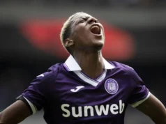 Nilson Angulo con su gol encamina a Anderlecht al triunfo en la Conference League