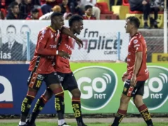 Deportivo Cuenca en un solo tiempo liquidó a Vinotinto