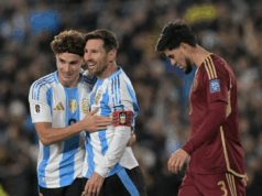 Argentina consolida su clasificación al Mundial con goleada sobre Venezuela