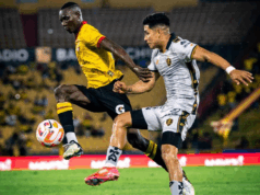 Aucas cierra la fase inicial con empate ante Barcelona