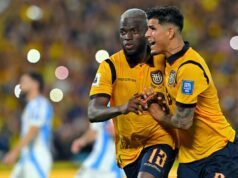 Ecuador cierra las eliminatorias con triunfo ante Argentina
