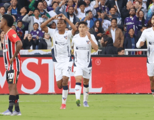 Liga de Quito se queda con el primer duelo ante São Paulo