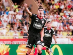 Racing de Estrasburgo con Kendry Páez al cambio perdió ante Mónaco