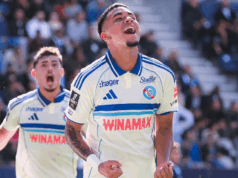 Con gol de Kendry Páez Racing de Estrasburgo logra el triunfo en Francia