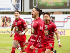 Mushuc Runa le pudo dar la vuelta al resultado y se impuso a Vinotinto