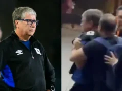 ¡¡¡VERGONZOSO!!! El ‘Bolillo’ Gómez se fue casi a las manos con un hincha