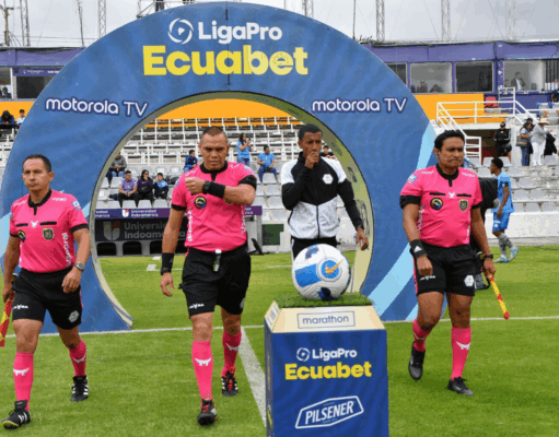 Estos son los jueces que dirigirán el arranque de la Liga Ecuabet 2026