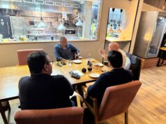 Importante reunión sostuvieron Miguel Ángel Loor y Esteban Paz. Tema: Elecciones en la FEF