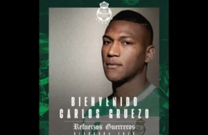 Santos hace oficial la incorporación de Carlos Armando Gruezo