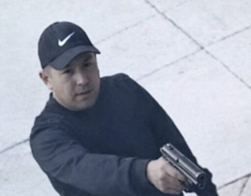 Se difunde la imagen del sicario que disparó contra Mario Pineida