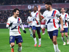 PSG mantiene la cima en la Ligue 1 con Willian Pacho de titular