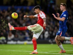 Piero Hincapié destacó en empate de Arsenal con Chelsea