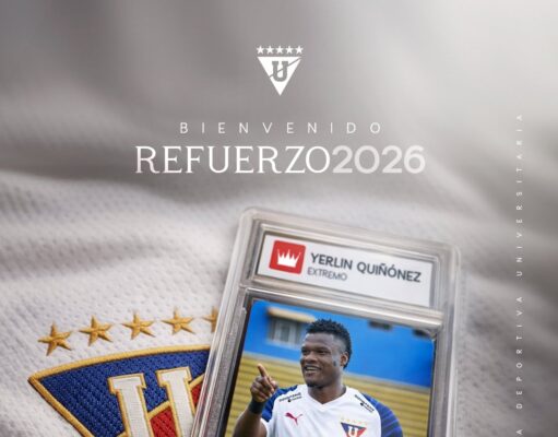 Yerlin Quiñónez es confirmado como nuevo refuerzo de Liga