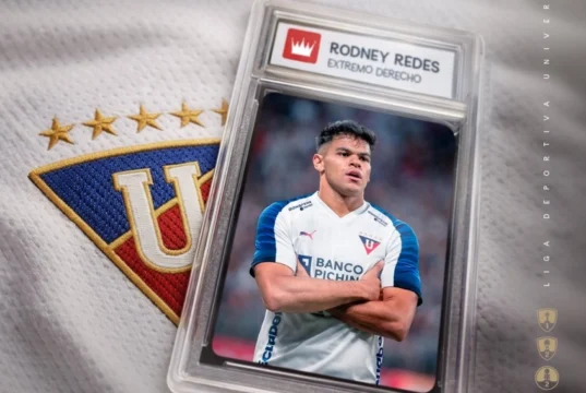 Liga de Quito anuncia el fichaje del extremo paraguayo Rodney Redes