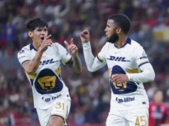 Pedro Vite marcó en empate de Pumas en la Liga MX