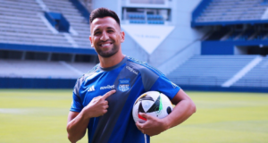 Aníbal Leguizamón sufre lesión en Emelec y es duda para el encuentro ante Aucas