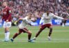Piero Hincapié recibió descanso en triunfo de Arsenal ante West Ham