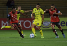 Deportivo Cuenca se complicó en la Sudamericana con empate ante Recoleta FC