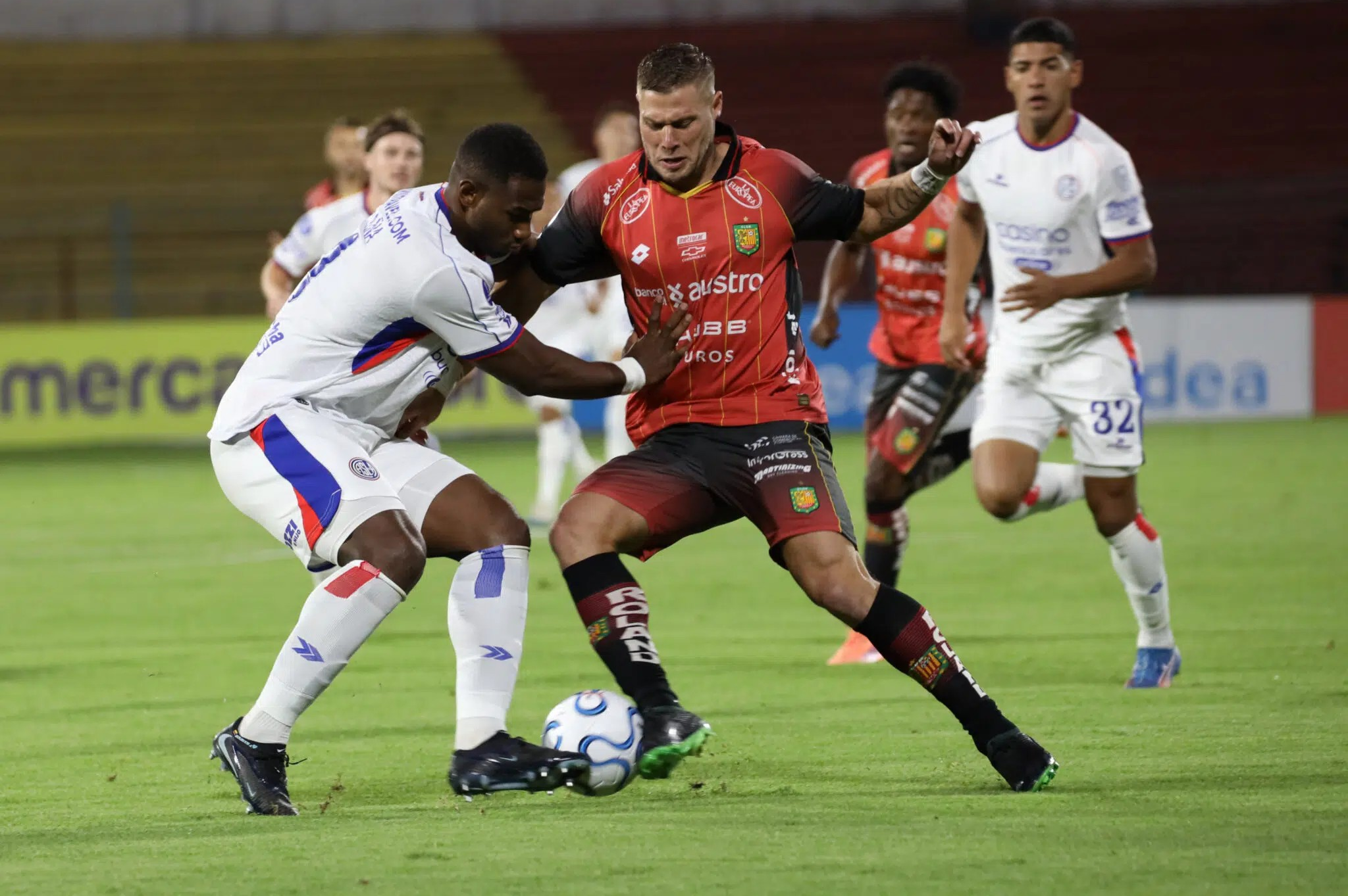 Deportivo Cuenca no pudo en casa y empató con San Lorenzo de Almagro