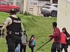 ¡VERGONZOSO! Se registraron incidentes entre hinchas de El Nacional y Gualaceo