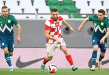 Croacia sobre el final se impuso en amistoso ante Eslovenia